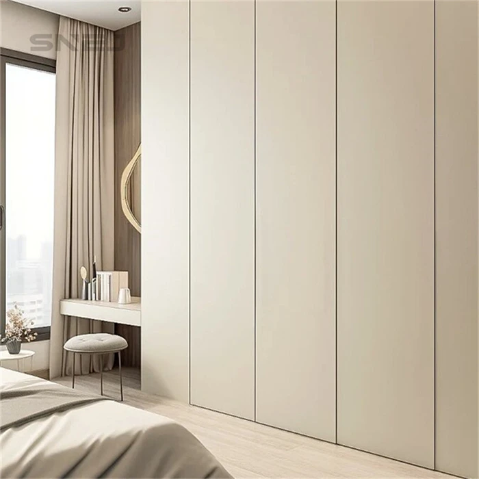 Modern White Large Closets With Doors